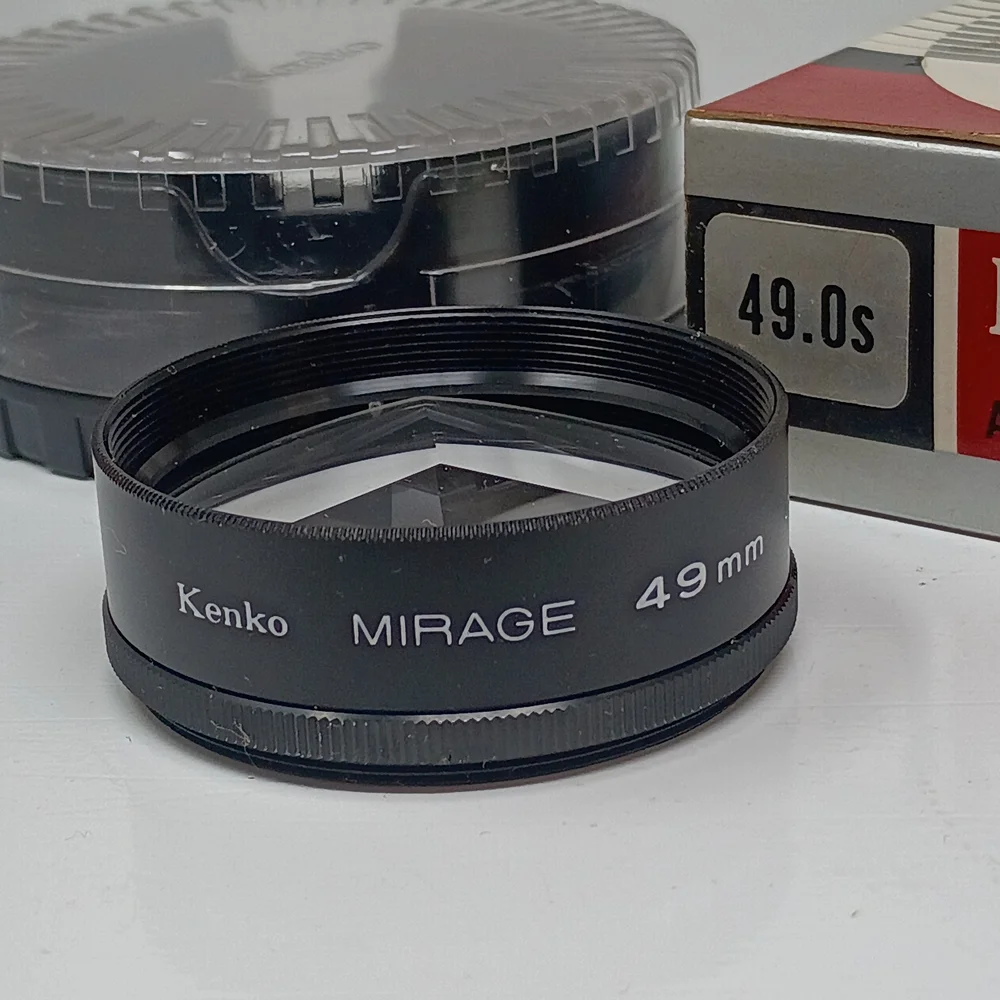 Kenko Mirage 49mm 6P Black Filter Attachment for Cameras